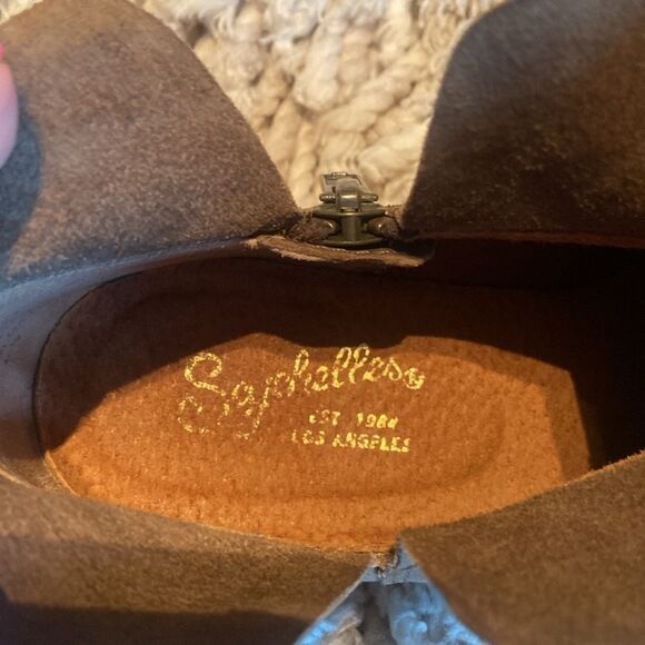 Seychelles Snare Leather Slouch Ankle Bootie Size 6.5 - Picture 5 of 8